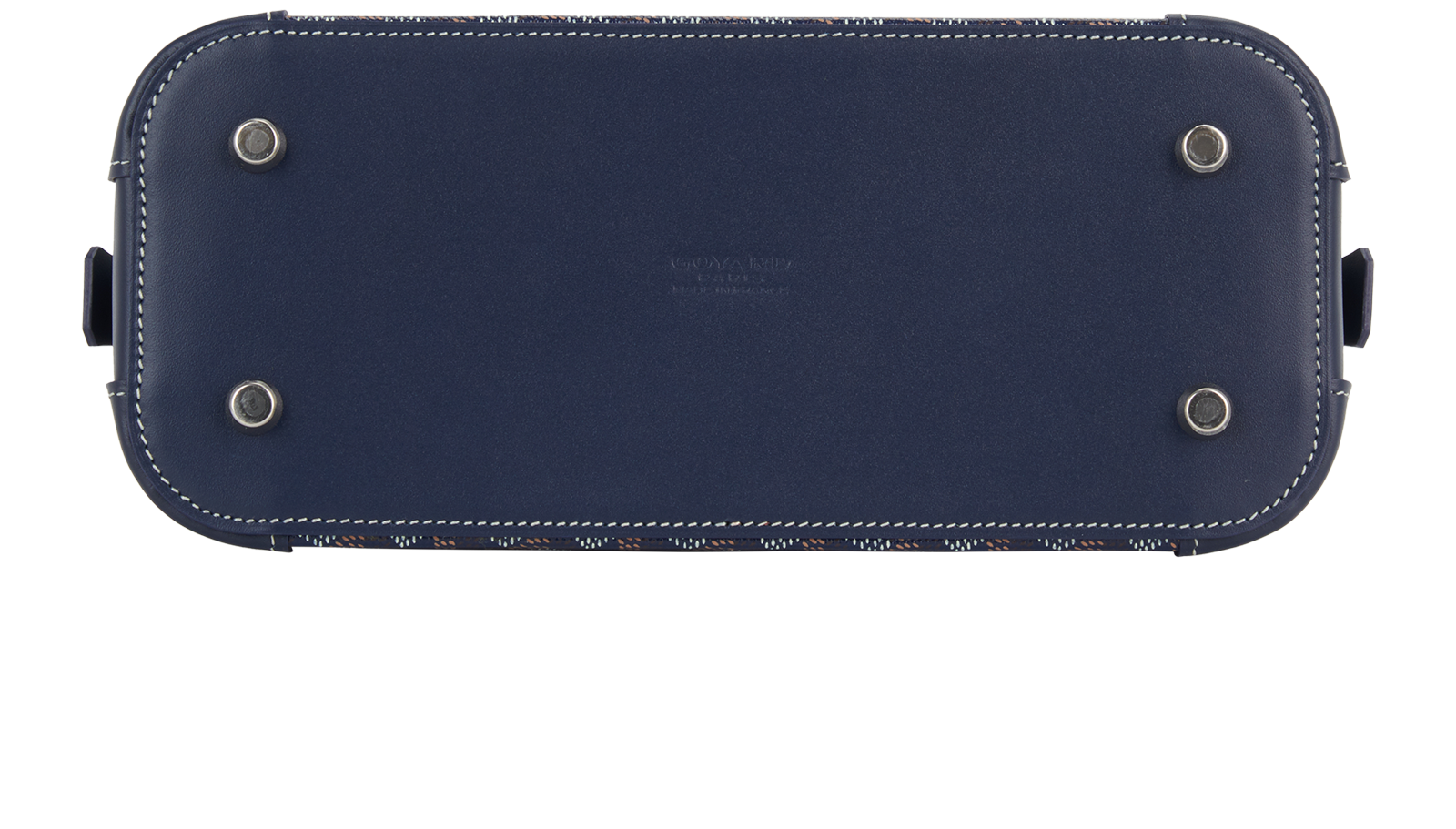 Mini Vendome, &pound;2,750, Handbags, Navy, Canvas, Top view